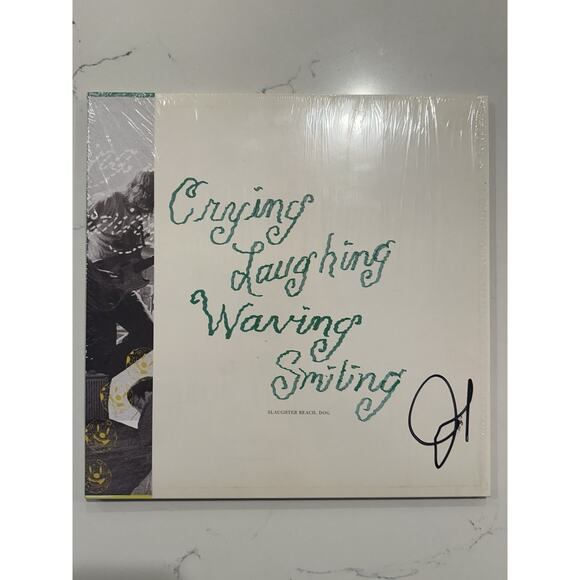 Slaughter Beach Dog - Crying, Laughing, Waving, Smiling vinyl record *SIGNED* #2 - Picture 1 of 9